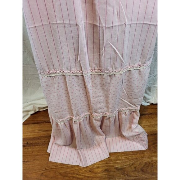 VTG  Sun Babies Honolulu Hawaii Long Pink MuuMuu  Small Size hippy bohu‎ - Picture 4 of 6